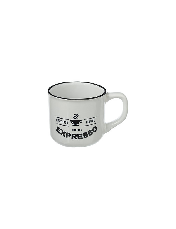 Mug Bistrot 14 cl émaillé Atmosphera Mug Bistrot 14 cl émaillé Atmosphera