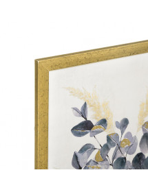 Toile encadrée fleur 50 x 70 cm Atmosphera