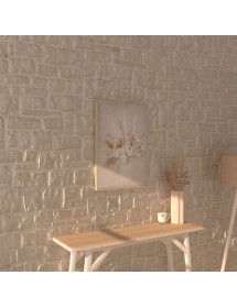 Toile peinte encadrée Tida 50 x 70 cm Atmosphera