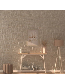 Toile peinte encadrée Tida 50 x 70 cm Atmosphera