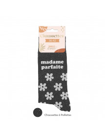 Chaussettes paillettes Madame parfaite