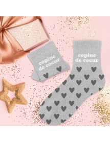 Chaussettes à paillettes Copine de cœur