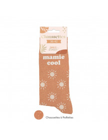 Chaussettes paillettes Mamie cool