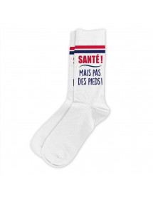 Chaussettes Santé! Mais pas des pieds