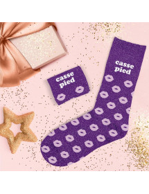 Chaussettes à paillettes Casse pieds
