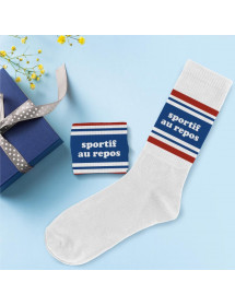 Chaussettes sportif au repos