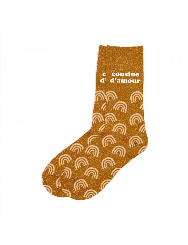 Chaussettes paillettes Cousine d'amour