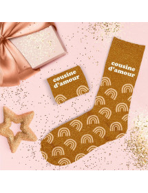 Chaussettes à paillettes Cousine d'amour