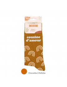 Chaussettes à paillettes Cousine d'amour