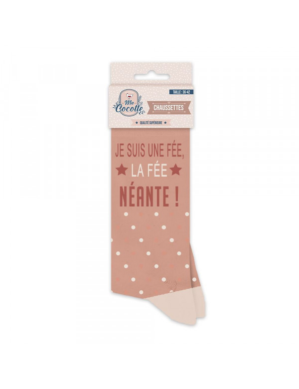 Chaussettes Je suis une Fée néante