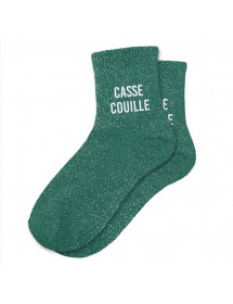 Chaussettes paillettes Casse couille