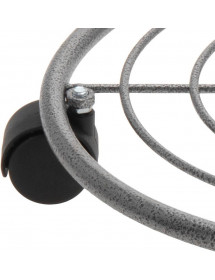 Porte plante métal sur roulettes : Déplacez vos plantes sans efforts !