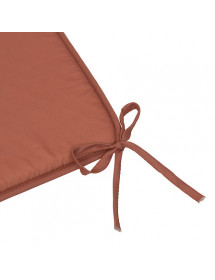 Galette de chaise Atmosphera 39 x 39 cm terracotta