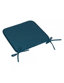 Galette de chaise Atmosphera 39 x 39 cm bleu foncé