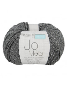 Pelote de fil à tricoter Jo métal coloris 04