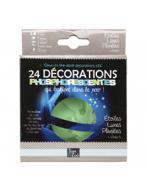 Décorations adhésives phosphorescentes