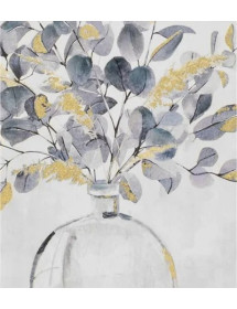 Toile encadrée fleur 50 x 70 cm Atmosphera