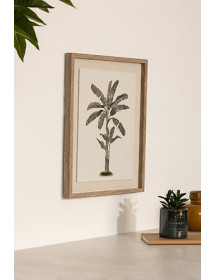 Toile imprimée encadrée Tiana 40 x 50 cm Atmosphera