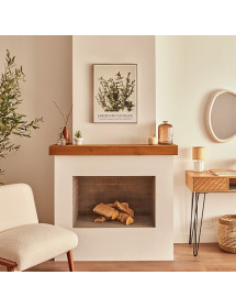 Toile imprimée jardin botanique Cecilia 45 x 60 cm Atmopshera