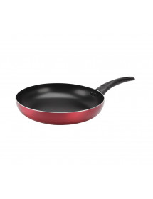 Poêle Aluminium Rouge 28 cm. tous feux