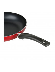 Poêle Aluminium Rouge 28 cm. tous feux