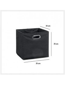 Cube de rangement gris anthracite 31x31 cm. :5 Five Mix 'n modul
