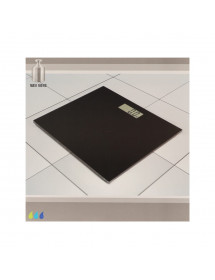 pèse personne électronique noir