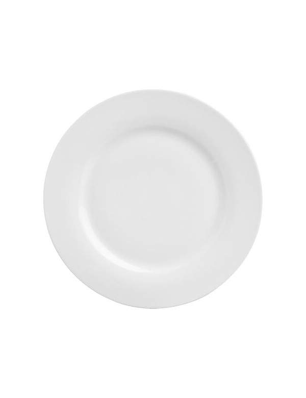 Assiette Plate Ronde blanche