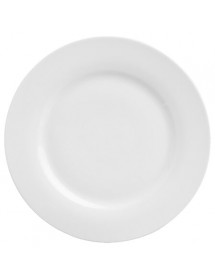 Assiette Plate Ronde blanche