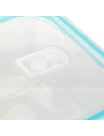 Lot de 3 boîtes de conservation en verre Clipeat
