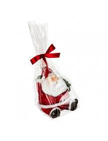 Bougie père noël assis