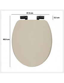 Abattant WC frein de chute Onyx lin 5 Five