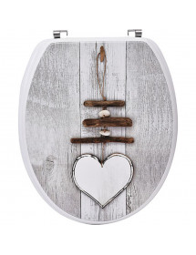 Abattant de toilette en bois Ouessant