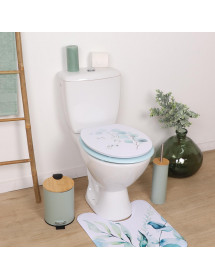 Abattant de toilette en bois aquarelle