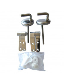 Abattant de toilette en bois blanc