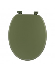 Abattant de toilette en bois kaki