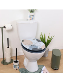 Abattant de toilette en bois flowers