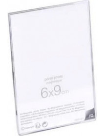Porte photo aimanté 6 x 9 cm.