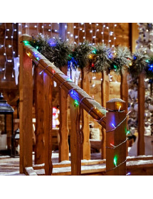 Guirlande lumineuse 100 leds luxe multicolore