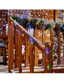 Guirlande lumineuse 200 Leds multicolore