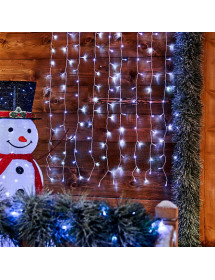 Rideau lumineux de Noêl à LED