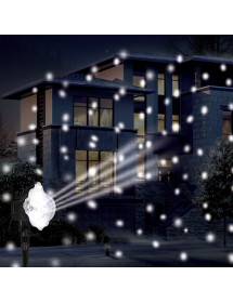 Projecteur led effet tombé de neige