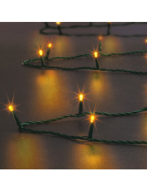 Guirlande de Noël lumineuse led blanc chaud à piles
