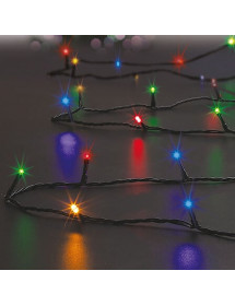 Guirlande de Noël lumineuse multicolore à piles