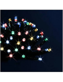 Guirlande de Noël lumineuse multicolore