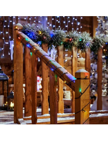 Guirlande de Noël lumineuse 120 led multicolore