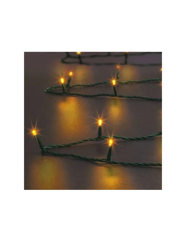 Guirlande de Noël lumineuse 120 led blanc chaud