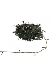 Guirlande de Noël lumineuse blanc chaud solaire