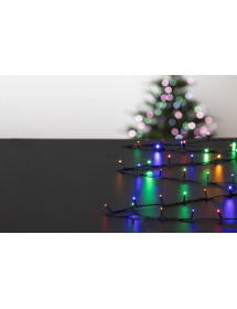 Guirlande de Noël lumineuse 300 led multicolore solaire