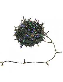 Guirlande de Noël lumineuse multicolore solaire